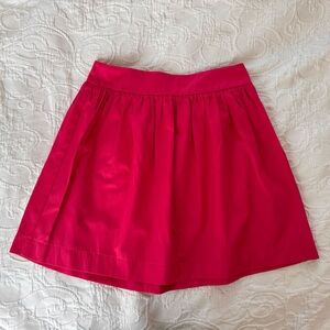 Zara Fuchsica Pink Flared Skirt XS